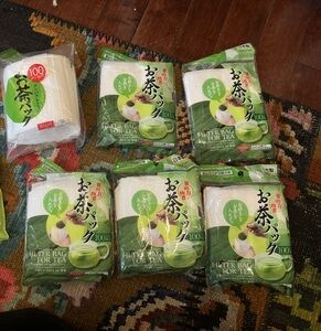 DAISO LOT of 600 Disposable Filter Bags for Loose Tea Made in Japan
